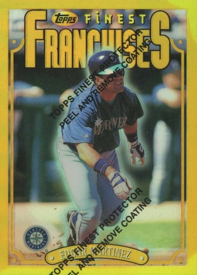 1996 Finest Edgar Martinez #335 Baseball Card
