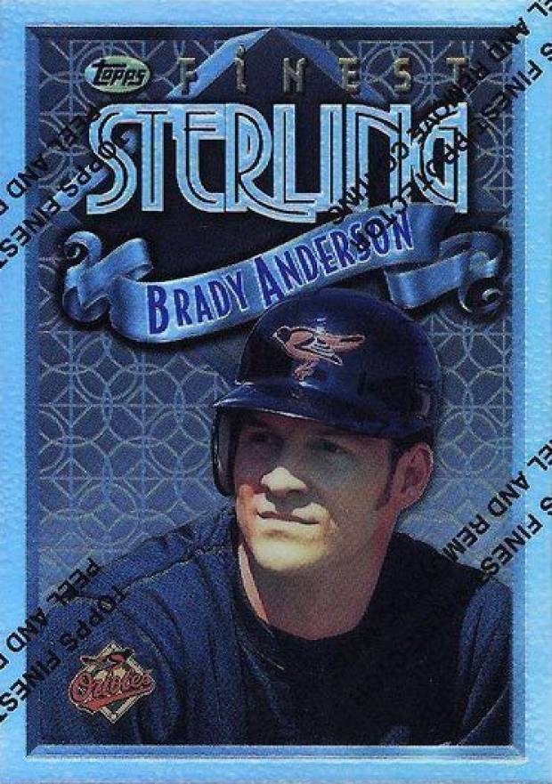 1996 Finest Brady Anderson #346 Baseball Card