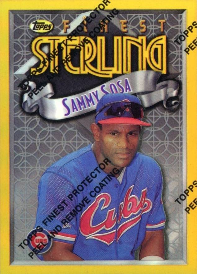 1996 Finest Sammy Sosa #347 Baseball Card