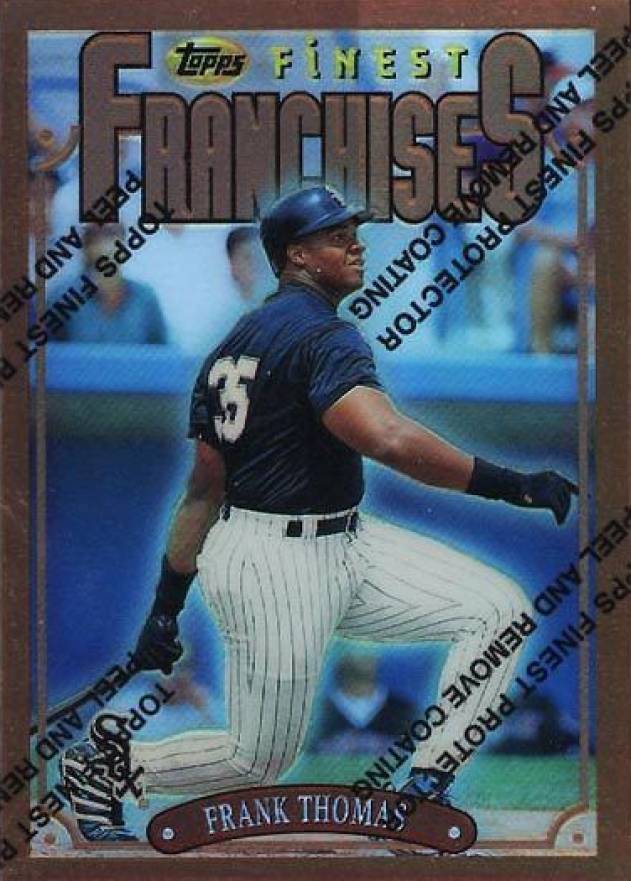 1996 Finest Frank Thomas #322 Baseball Card