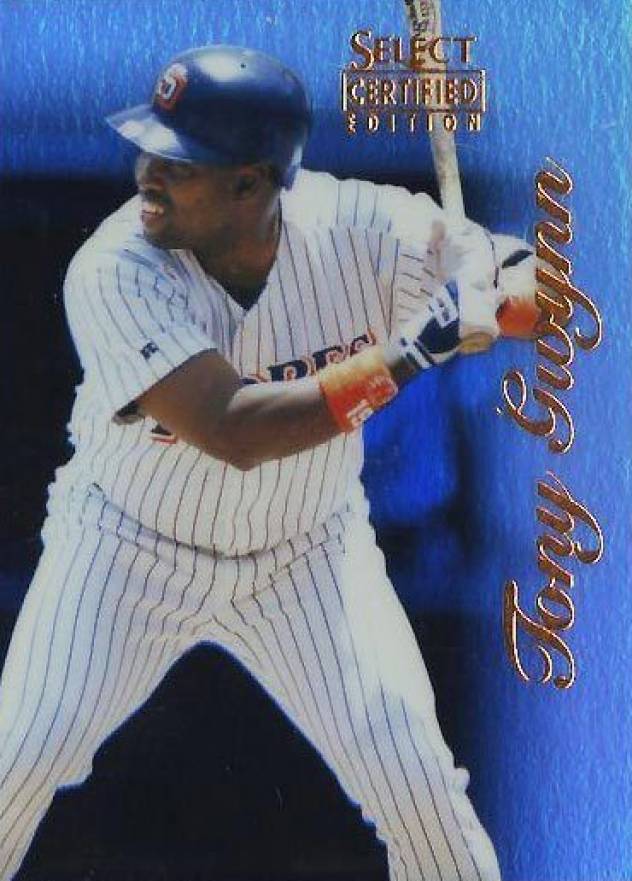 1996 Select Certified Tony Gwynn #21 Baseball Card