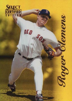 1996 Select Certified Roger Clemens #8 Baseball Card