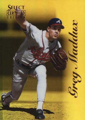 1996 Select Certified Greg Maddux #32 Baseball Card