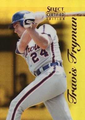 1996 Select Certified Travis Fryman #40 Baseball Card