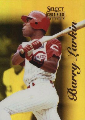 1996 Select Certified Barry Larkin #41 Baseball Card