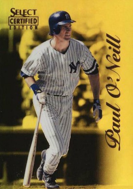 1996 Select Certified Paul O'Neill #49 Baseball Card