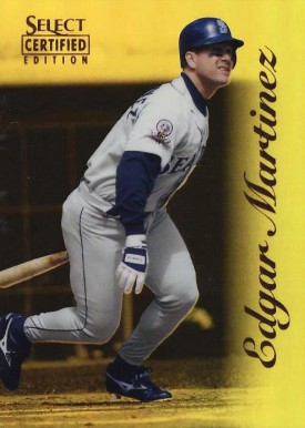 1996 Select Certified Edgar Martinez #61 Baseball Card