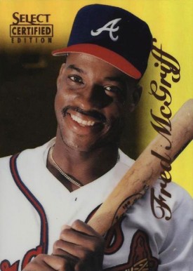 1996 Select Certified Fred McGriff #66 Baseball Card