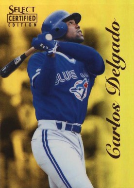 1996 Select Certified Carlos Delgado #77 Baseball Card