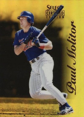 1996 Select Certified Paul Molitor #81 Baseball Card