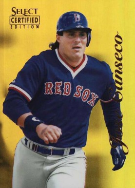 1996 Select Certified Jose Canseco #98 Baseball Card