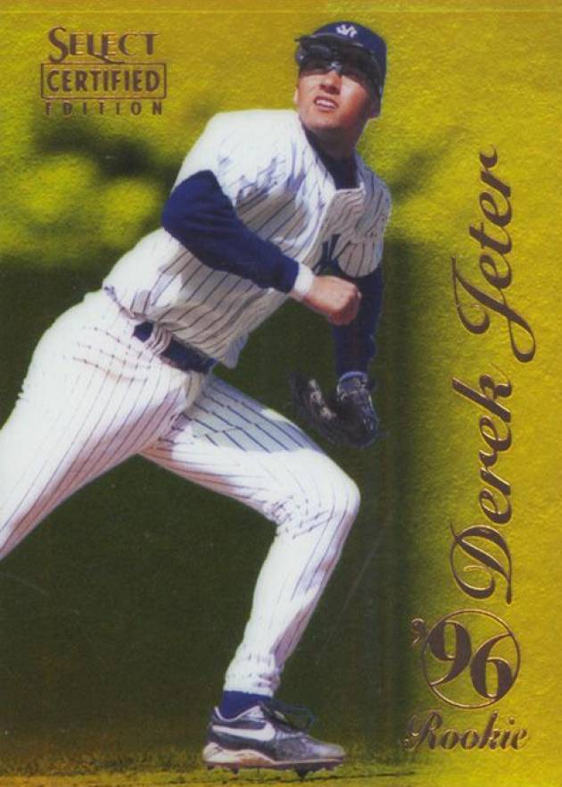 1996 Select Certified Derek Jeter #100 Baseball Card