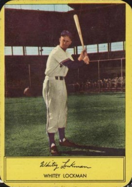 1955 Stahl-Meyer Franks Whitey Lockman #5 Baseball Card