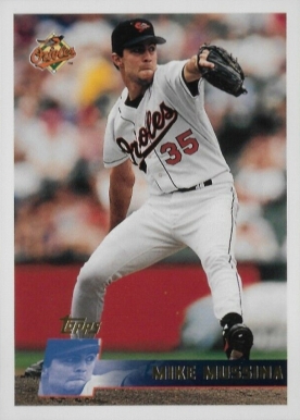 1996 Topps Mike Mussina #65 Baseball Card