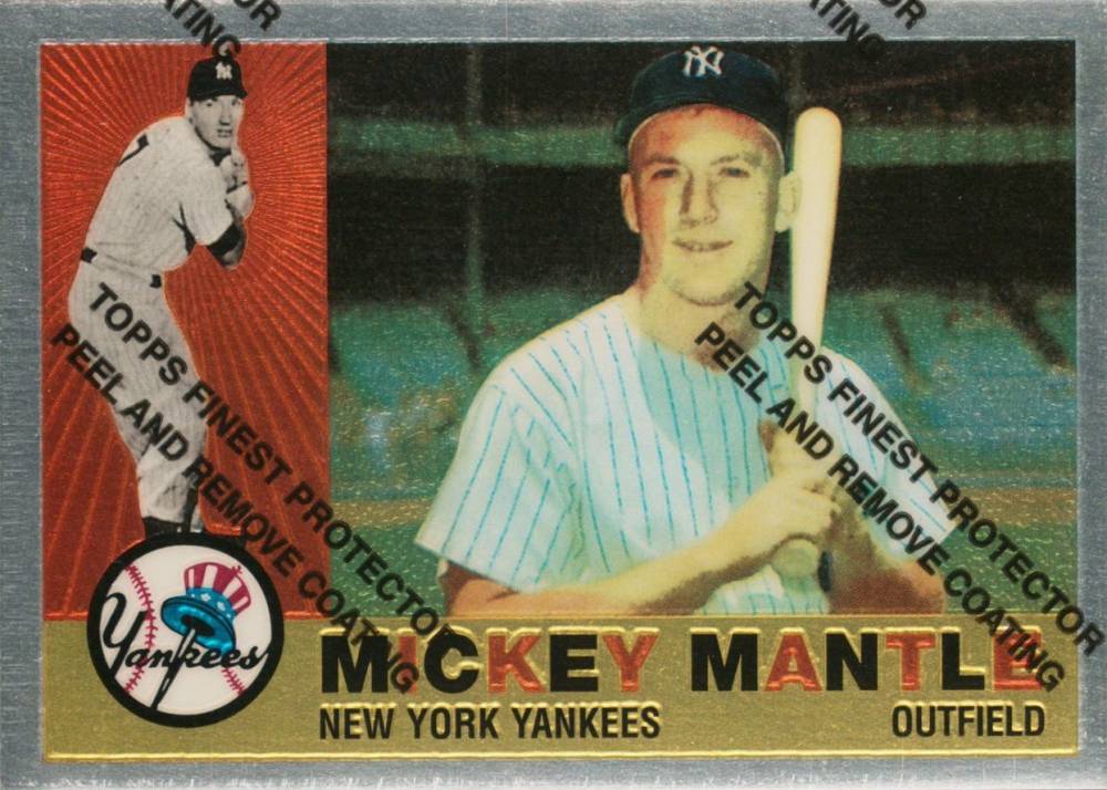 1996 Topps Mickey Mantle #10 Baseball Card