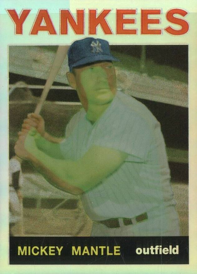 1996 Topps Mantle Finest 1964 Topps Reprint #14 Baseball Card