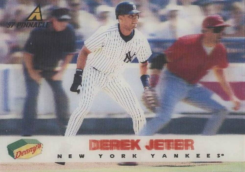 1997 Denny's 3-D Holograms Derek Jeter #14 Baseball Card