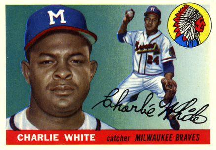 1955 Topps Charlie White #103 Baseball Card