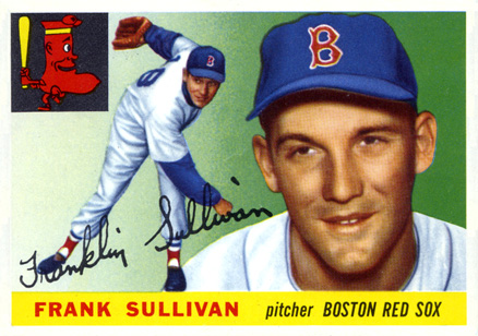 1955 Topps Frank Sullivan #106 Baseball Card