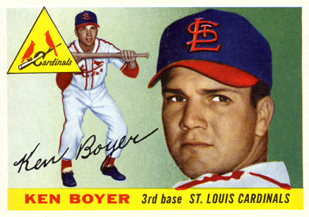 1955 Topps Ken Boyer #125 Baseball Card