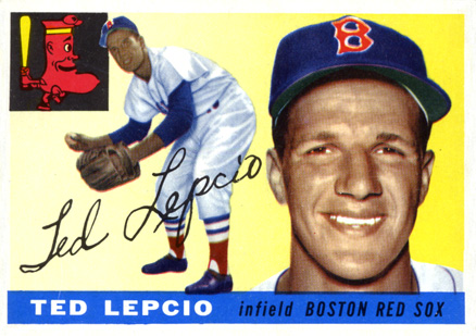1955 Topps Ted Lepico #128 Baseball Card