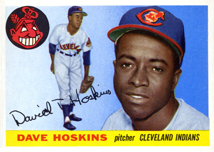 1955 Topps Dave Hoskins #133 Baseball Card