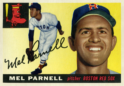1955 Topps Mel Parnell #140 Baseball Card
