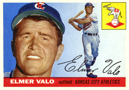 1955 Topps Elmer Valo #145 Baseball Card