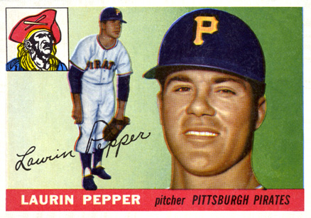 1955 Topps Laurin Pepper #147 Baseball Card
