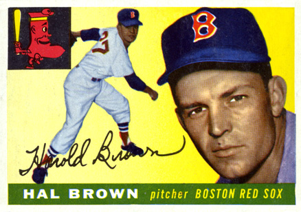 1955 Topps Hal Brown #148 Baseball Card