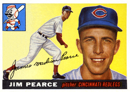 1955 Topps Jim Pearce #170 Baseball Card