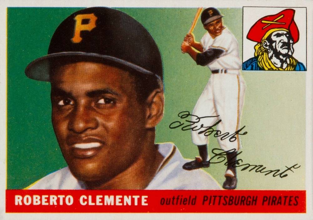 1955 Topps Roberto Clemente #164 Baseball Card