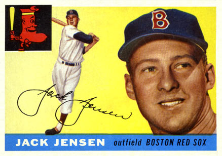1955 Topps Jack Jensen #200 Baseball Card