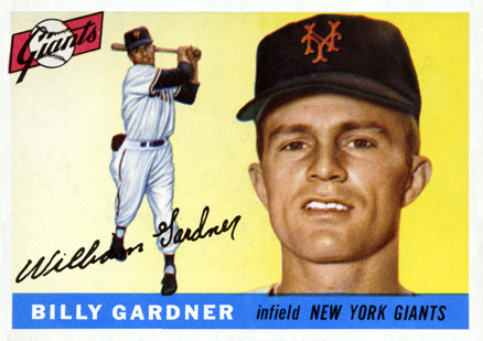 1955 Topps Billy Gardner #27 Baseball Card