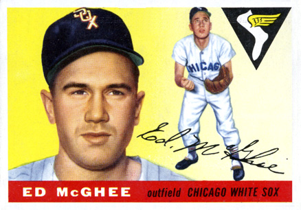 1955 Topps Ed McGhee #32 Baseball Card