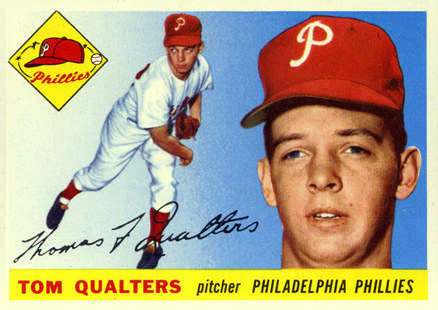 1955 Topps Tom Qualters #33 Baseball Card