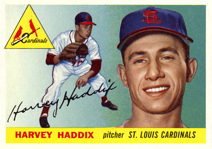 1955 Topps Harvey Haddix #43 Baseball Card