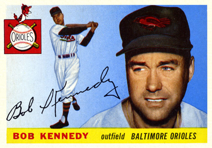 1955 Topps Bob Kennedy #48 Baseball Card