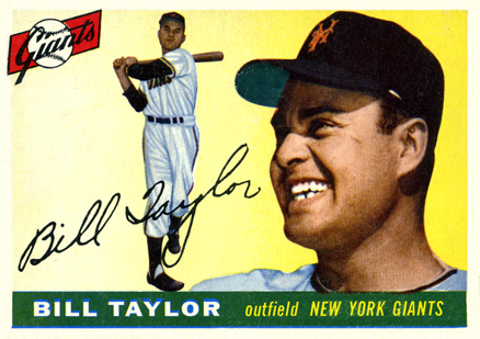 1955 Topps Bill Taylor #53 Baseball Card