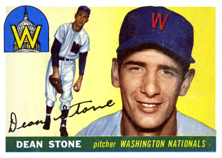 1955 Topps Dean Stone #60 Baseball Card