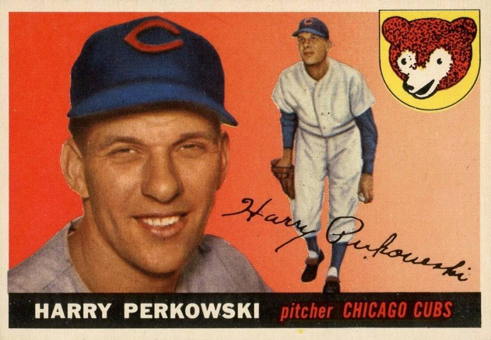 1955 Topps Harry Perkowski #184 Baseball Card