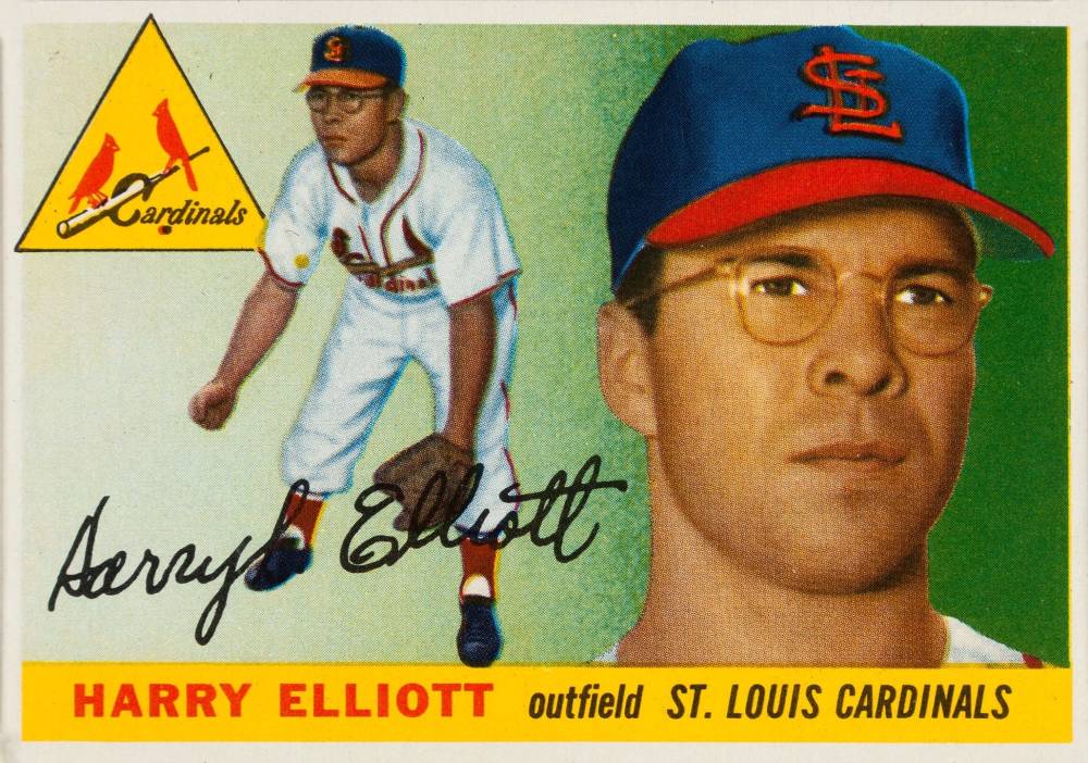 1955 Topps Harry Elliott #137 Baseball Card