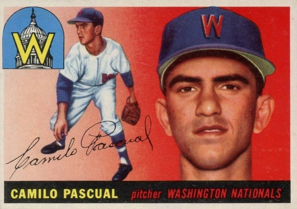 1955 Topps Camilo Pascual #84 Baseball Card
