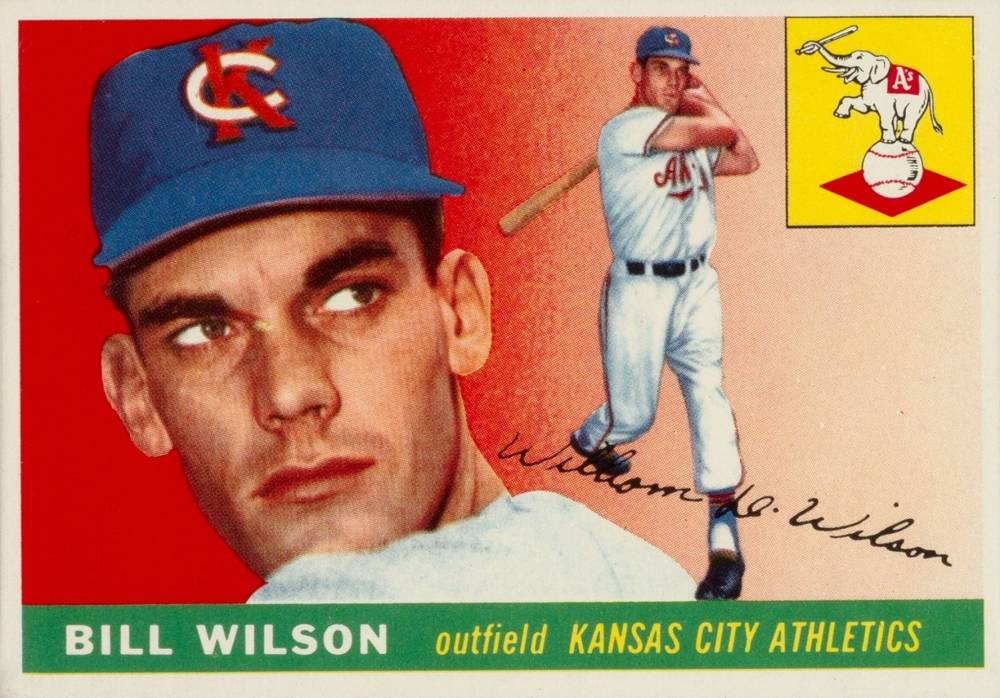 1955 Topps Bill Wilson #86 Baseball Card
