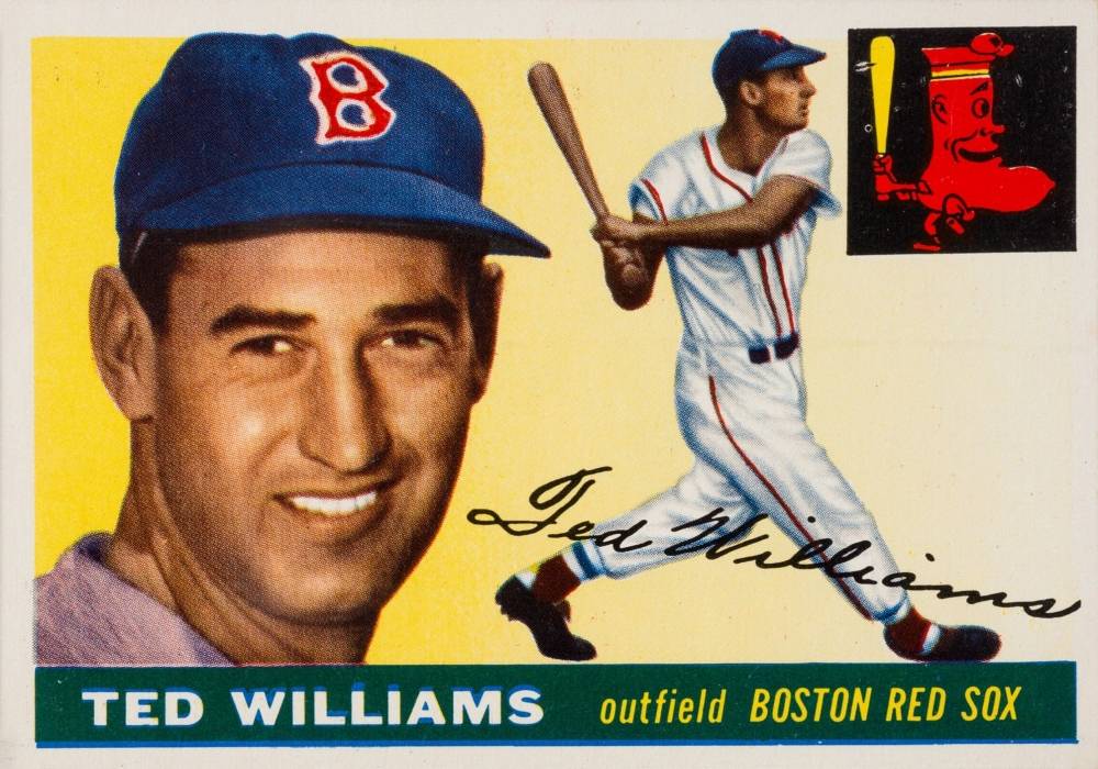 1955 Topps Ted Williams #2 Baseball Card