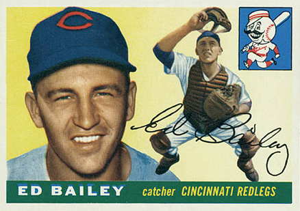 1955 Topps Ed Bailey #69 Baseball Card