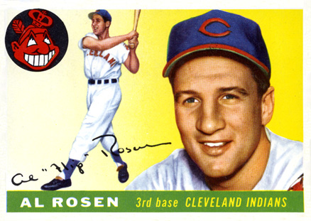 1955 Topps Al Rosen #70 Baseball Card