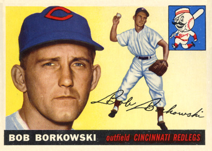 1955 Topps Bob Borkowski #74 Baseball Card