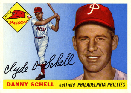 1955 Topps Danny Schell #79 Baseball Card