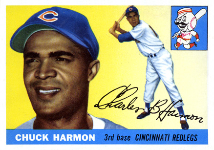 1955 Topps Chuck Harmon #82 Baseball Card